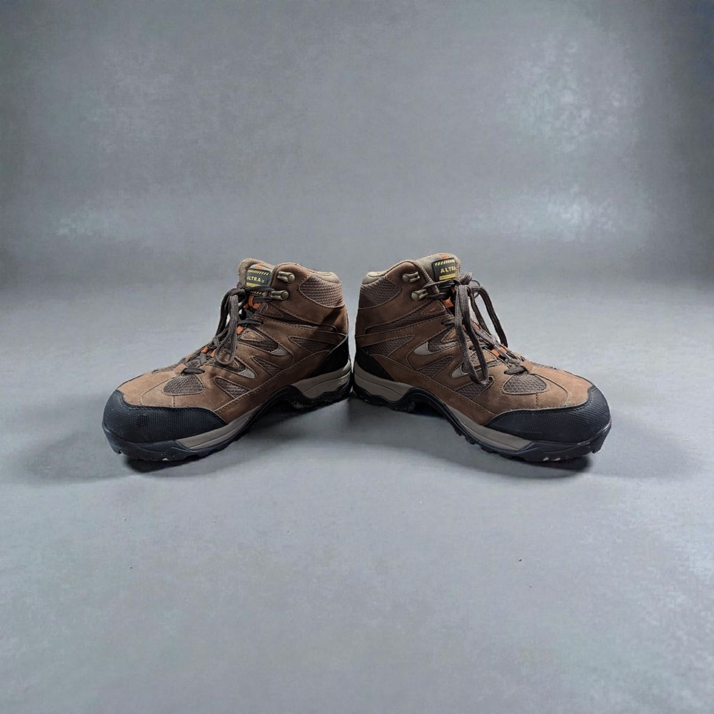 Altra Men's Brown and Black Steal Toe Boots - Picture 2 of 8